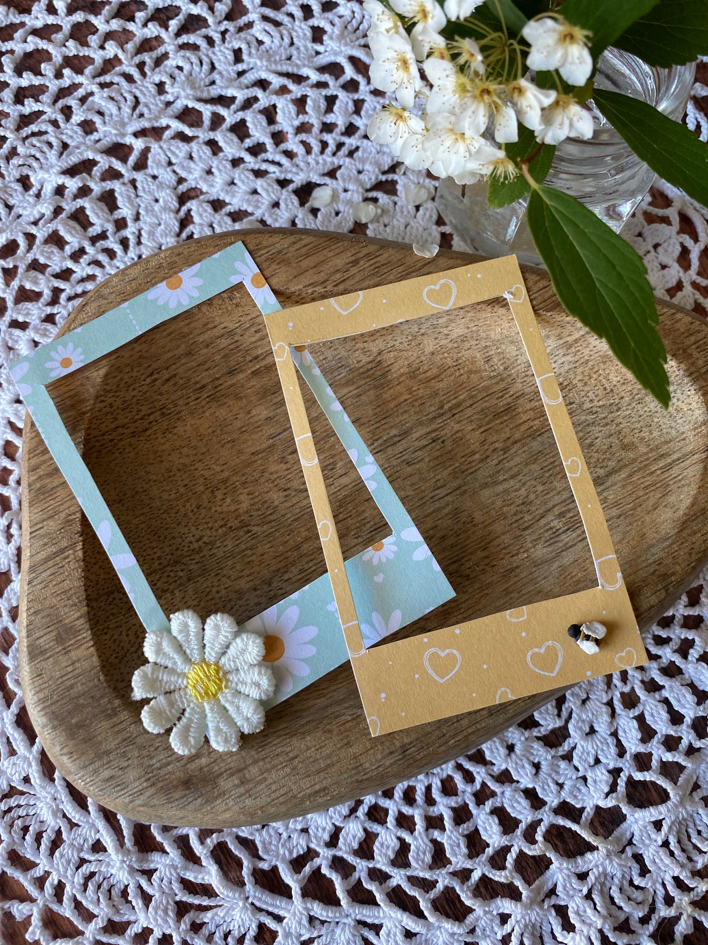 Cadre Polaroid pour scrapbooking