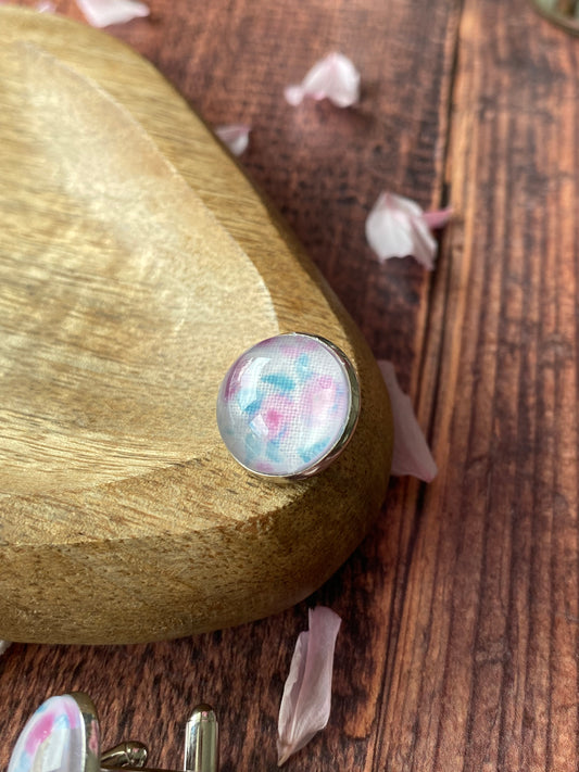 Assortiment pins à costume et bouton de manchette rose et bleu 🤵🏻♂️