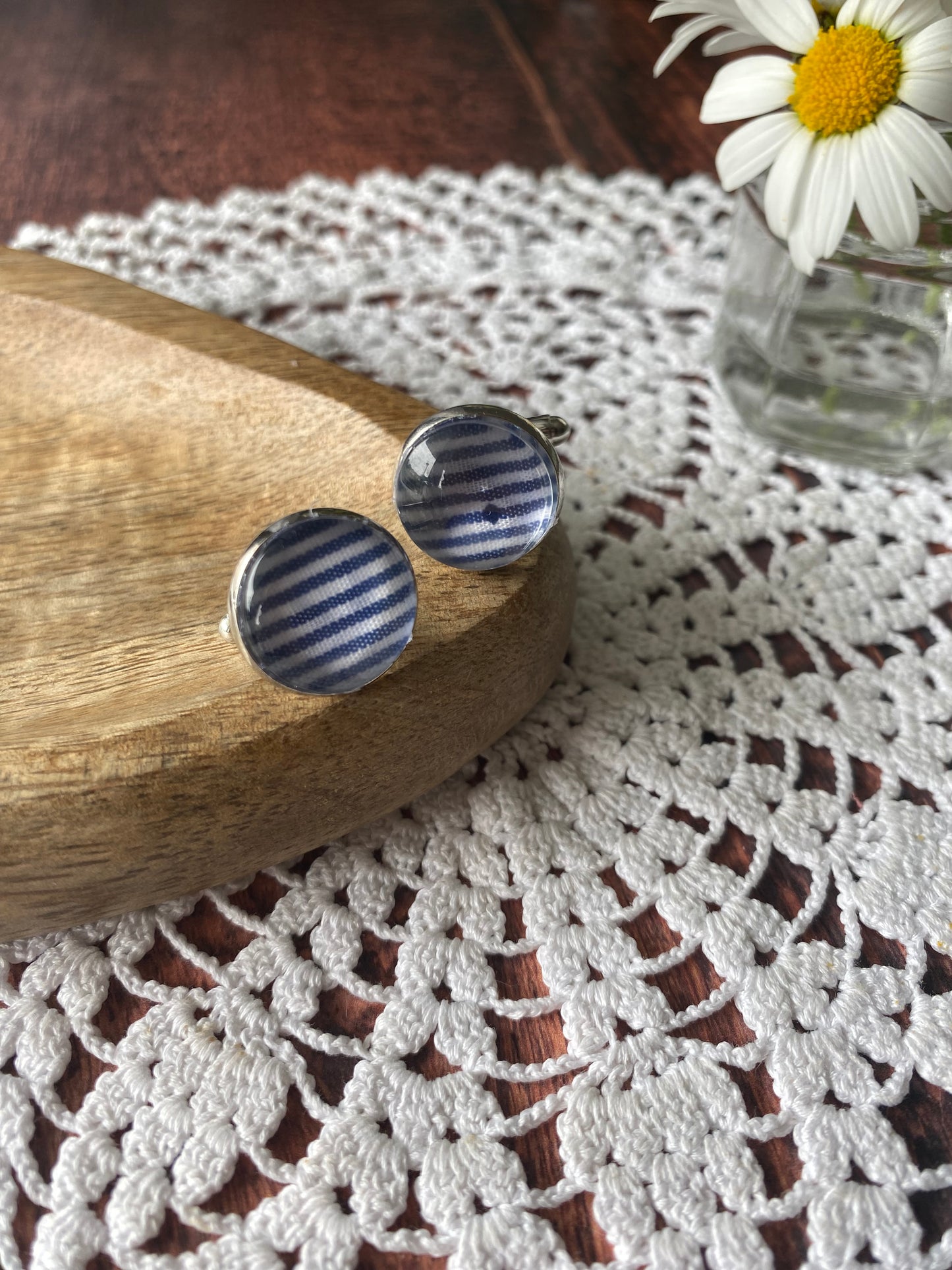 Assortiment pour homme à rayure bleu et blanc 🤵🏻‍♂️