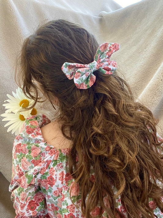 Barrette papillon à fleur  🦋