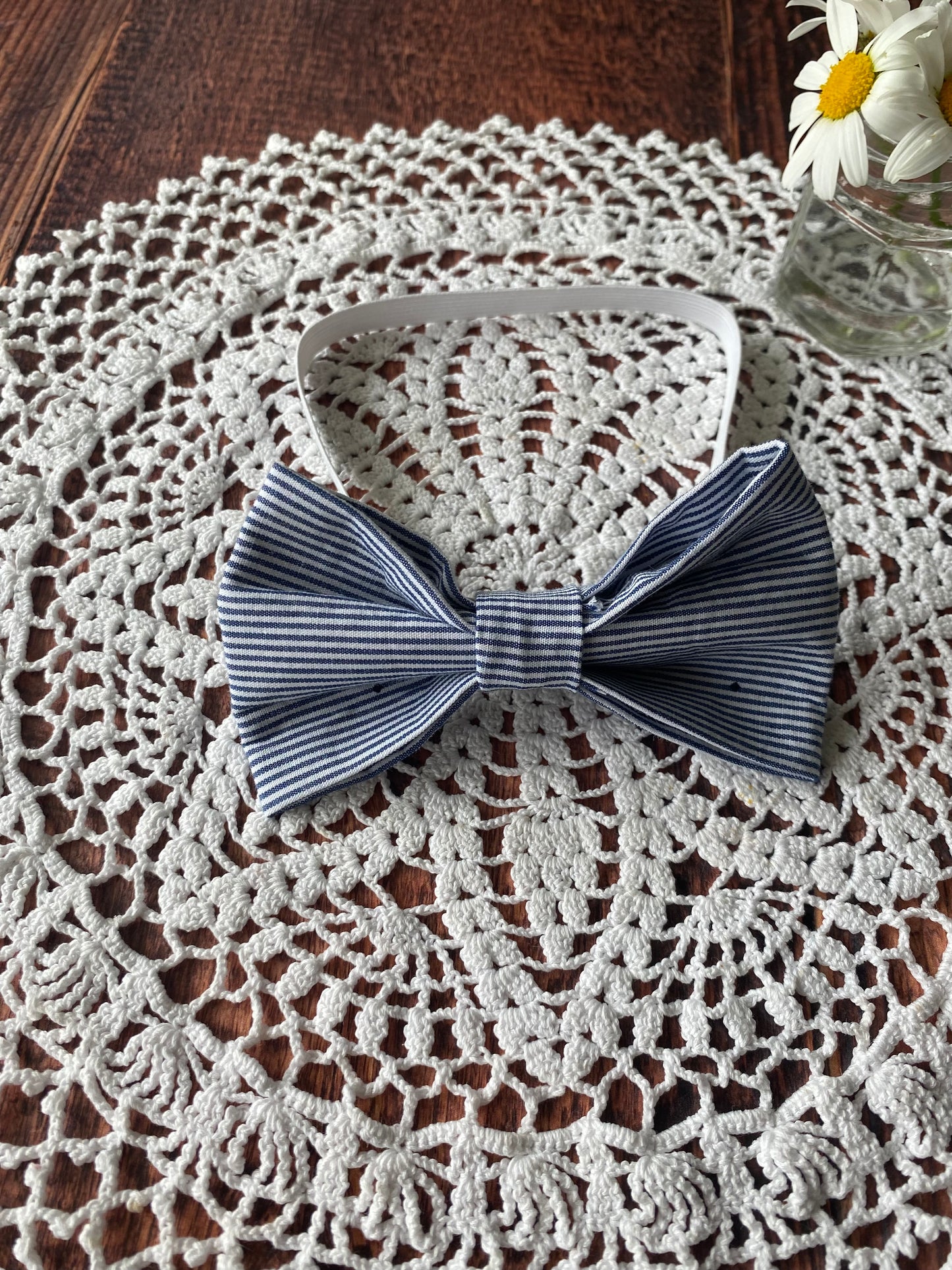 Assortiment pour homme à rayure bleu et blanc 🤵🏻‍♂️