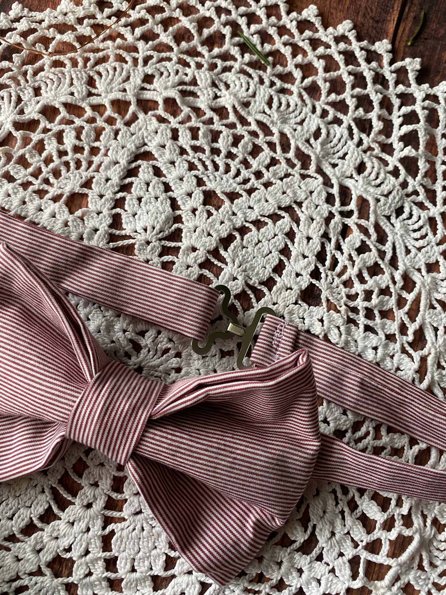 Assortiment pour homme à rayure rouge 🤵🏻‍♂️