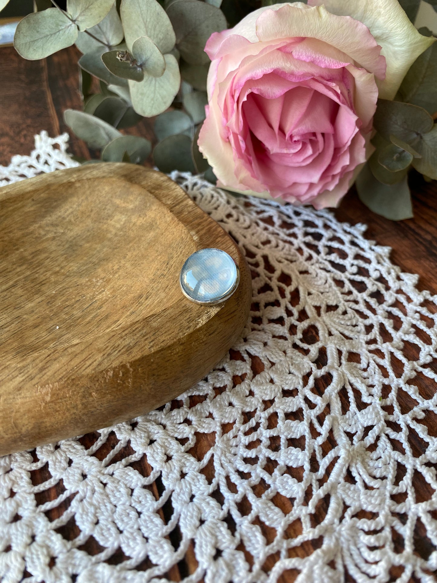 Assortiment pins et bouton de manchette bleu et blanc 🤵🏻‍♂️