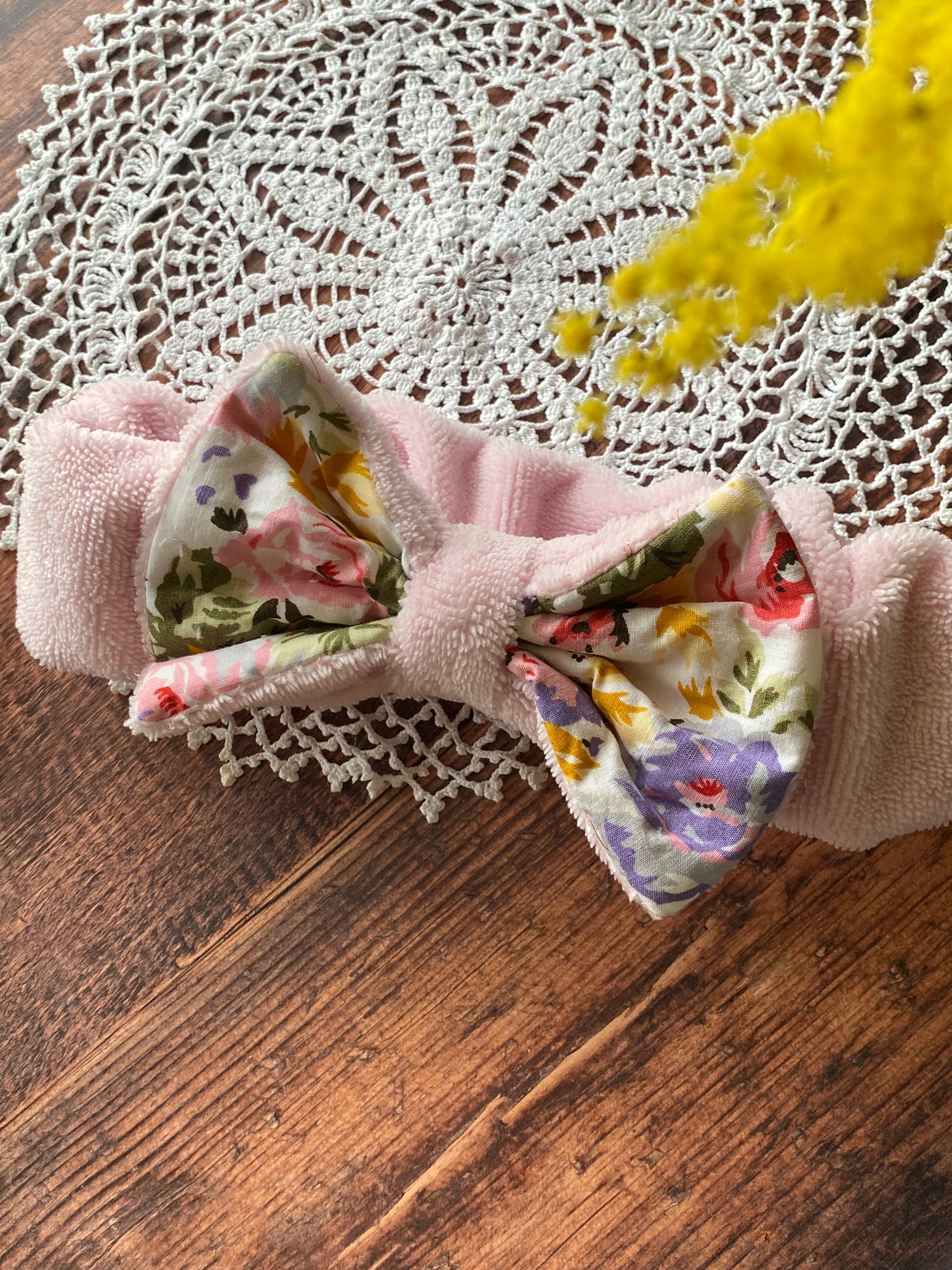 Bandeau de soin visage noeud