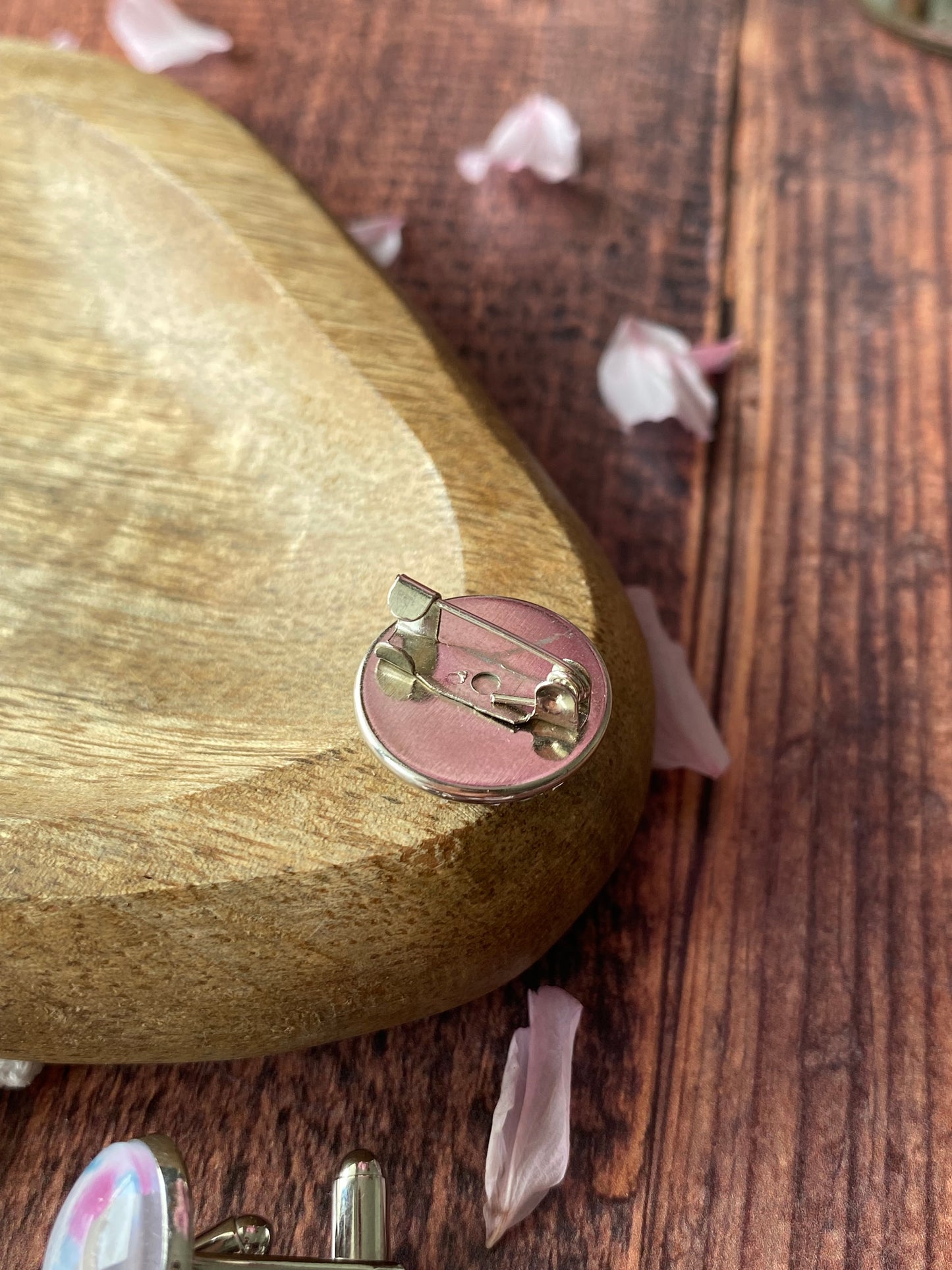 Assortiment pins à costume et bouton de manchette rose et bleu 🤵🏻‍♂️