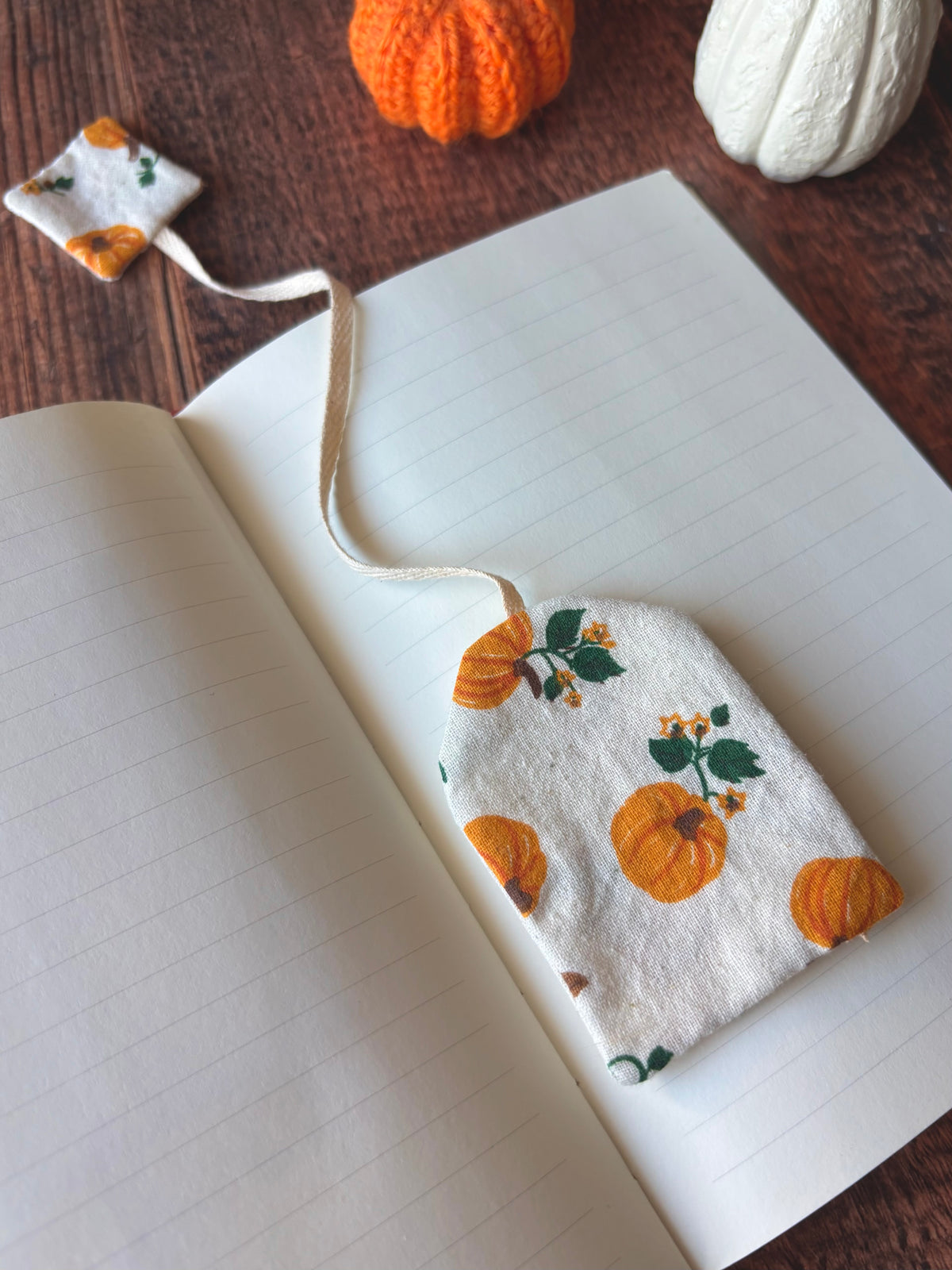 Marque page coton - sachet de thé 🫖