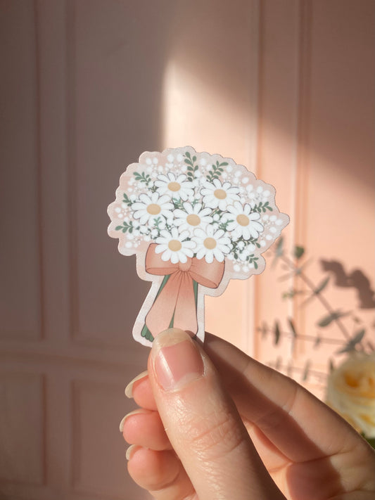 Stikers bouquet de mariée