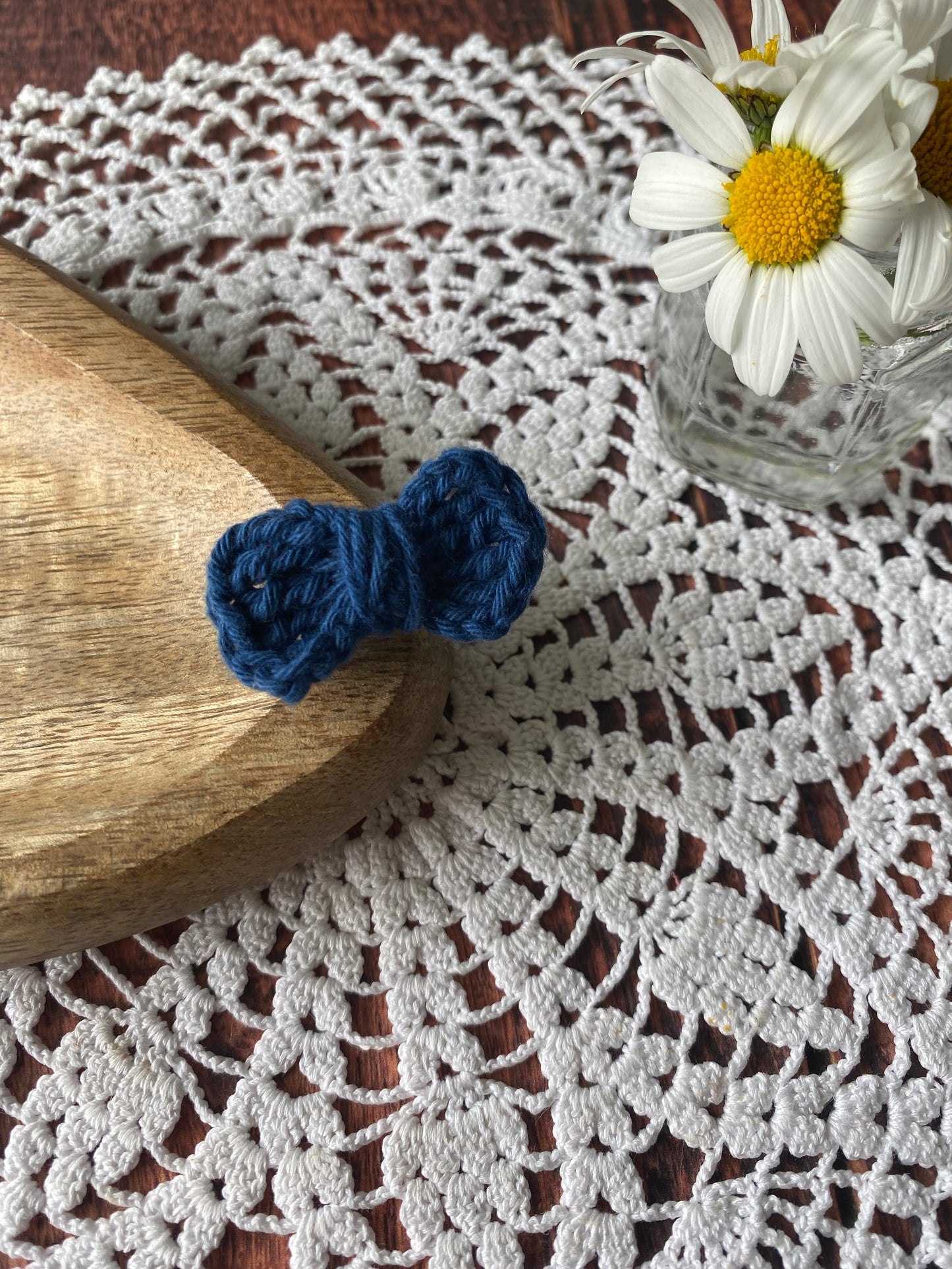 Pins à costume en crochet noeud papillon