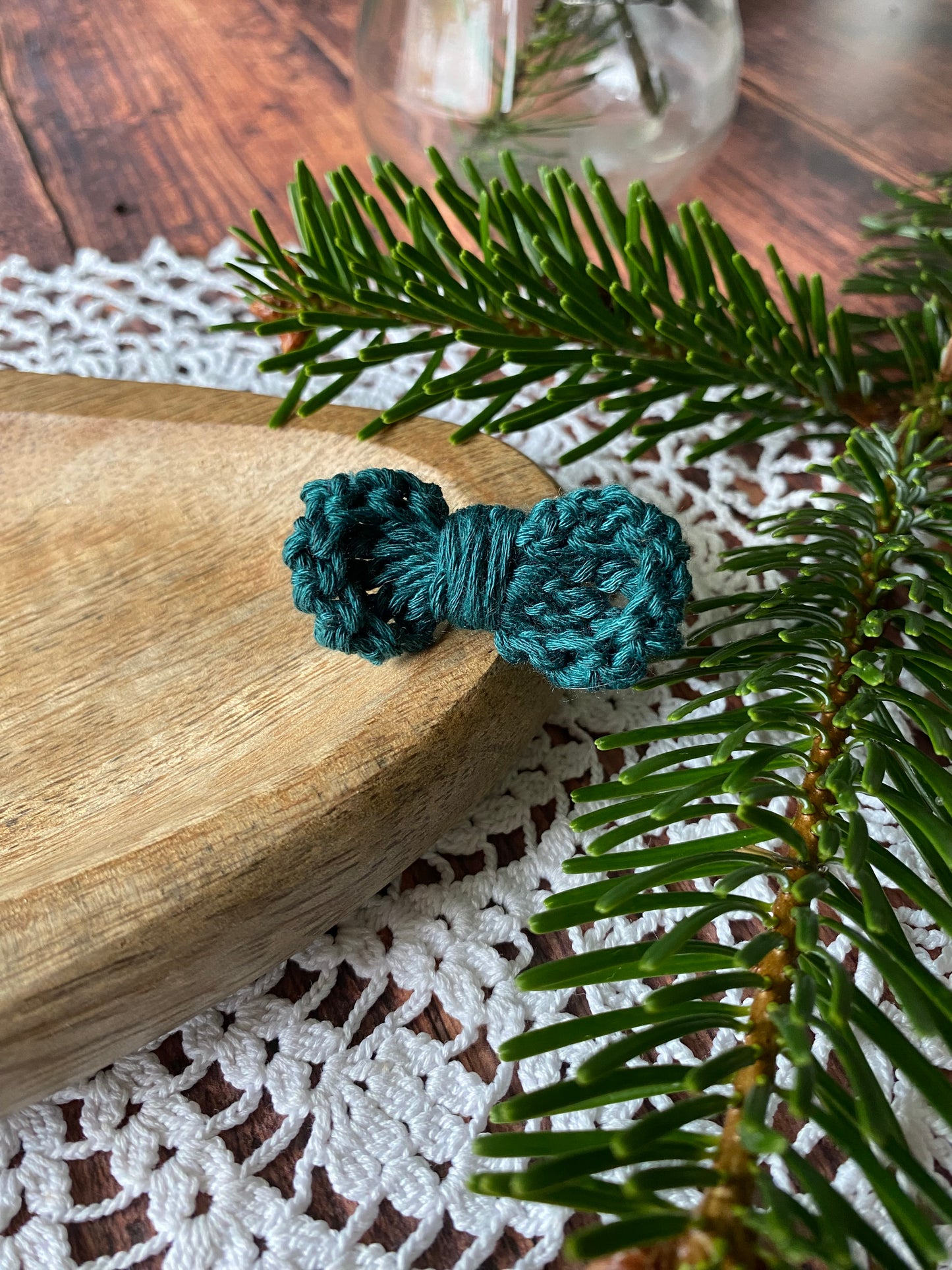Pins à costume en crochet noeud papillon