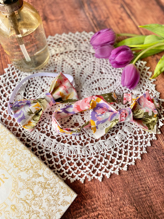 Assortiment accessoires en coton – motif fleuri - noeud garçon, noeud homme🤵🏻‍♂️
🤵🏻‍♂️