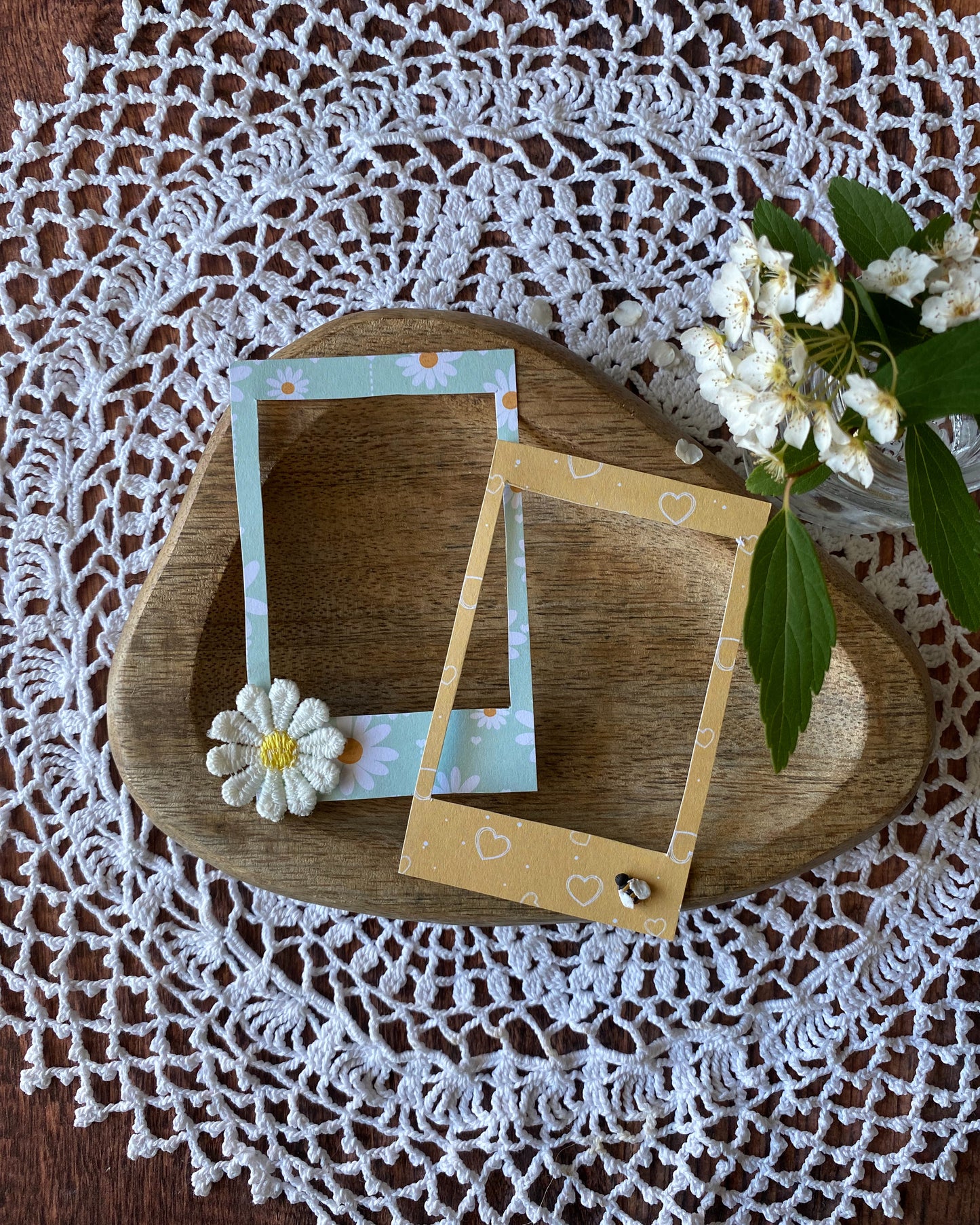 Cadre Polaroid pour scrapbooking