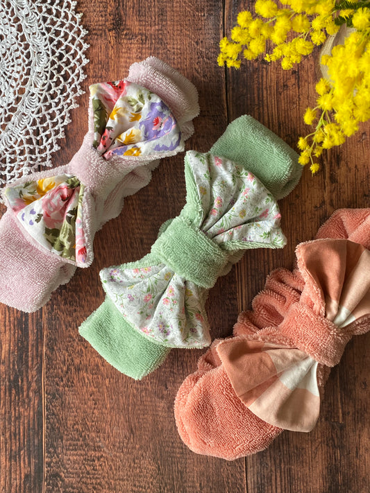 Bandeau de soin visage noeud